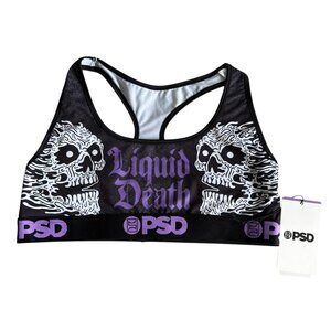 PSD Liquid Death Sports bra